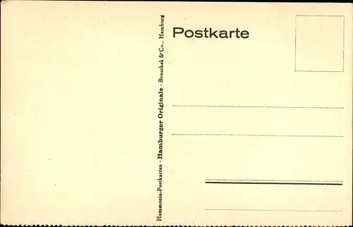 Künstler Ak Hamburg, Stadttyp Hummel, Wasserträger, lachender Junge, Windmühle