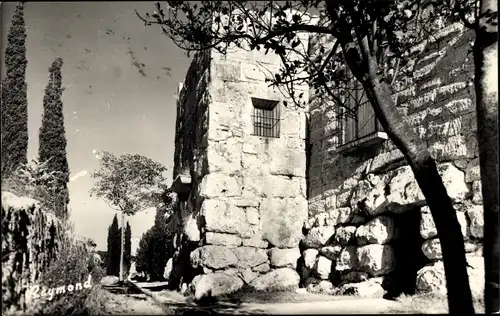 Ak Tarragona Katalonien Spanien, Paseo Arqueologico, Puerta ciclópea, Porte ibérique