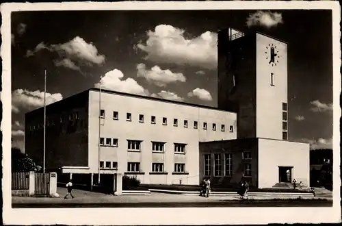 Ak Pirmasens am Pfälzerwald, Stadtbad, Außenansicht