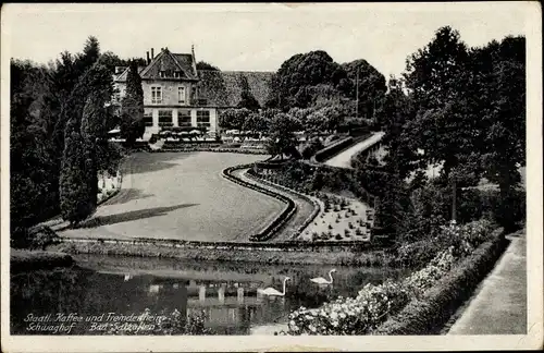 Ak Bad Salzuflen Nordrhein Westfalen, Schwaghof, Inh. A. Reibke, staatliches Kaffee und Fremdenheim