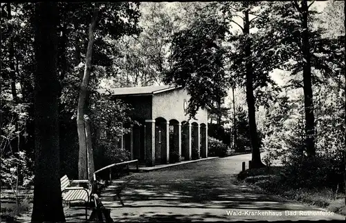 Ak Bad Rothenfelde am Teutoburger Wald, Wald Krankenhaus, Panorama