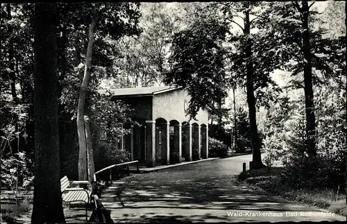 Ak Bad Rothenfelde am Teutoburger Wald, Wald Krankenhaus, Panorama