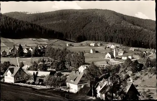 Ak Enzklösterle bei Bad Wildbad Baden Württemberg, Blick auf den Ort mit Umgebung