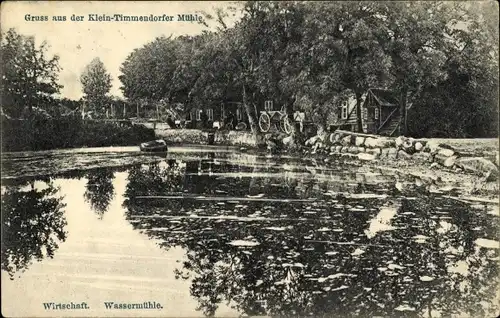 Ak Niendorf Timmendorfer Strand Ostholstein, Wirtschaft, Wassermühle