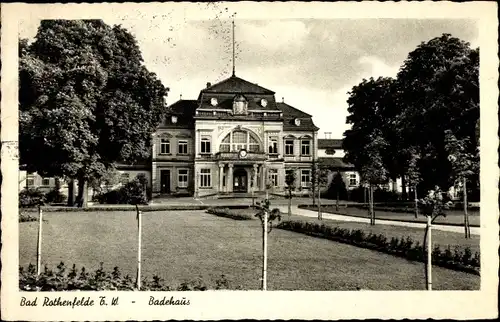 Ak Bad Rothenfelde am Teutoburger Wald, Badehaus 