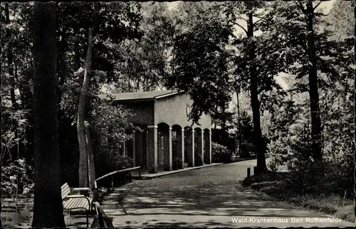 Ak Bad Rothenfelde am Teutoburger Wald, Wald Krankenhaus, Panorama