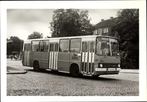 Ak Dessau in Sachsen Anhalt, 90 Jahre Straßenbahn, Omnibus 65, Baujahr 1976, Ikarus Werke