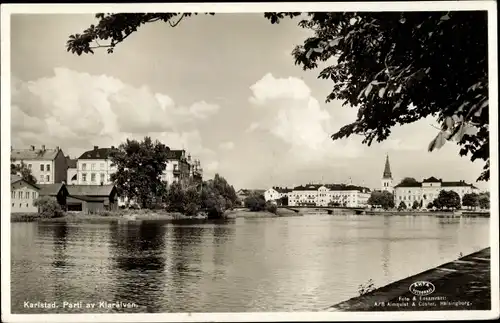 Ak Karlstad Schweden, Parti av Klarälven, Wasserpartie