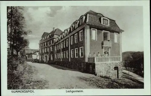 Ak Gummersbach im Oberbergischen Kreis, Ansicht vom Ledigenheim