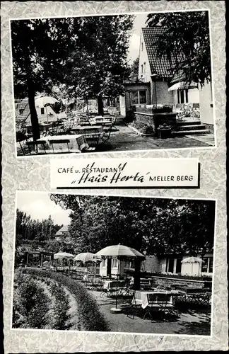 Passepartout Ak Melle in Niedersachsen, Café und Restaurant Haus Herta, Inhaber Robert Empen