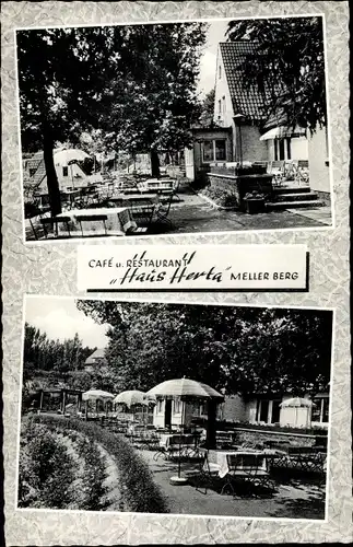 Passepartout Ak Melle in Niedersachsen, Café und Restaurant Haus Herta, Inhaber Robert Empen