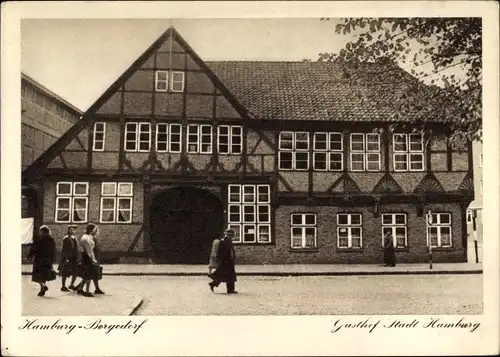 Ak Hamburg Bergedorf, Gasthof Stadt Hamburg
