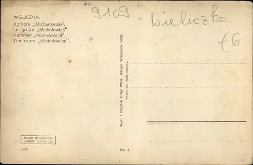 Ak Wieliczka Groß Salze Polen, Komora Michalowice