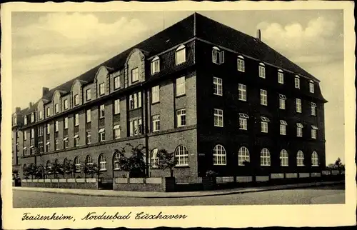 Ak Cuxhaven in Niedersachsen, Frauenheim, Außenansicht