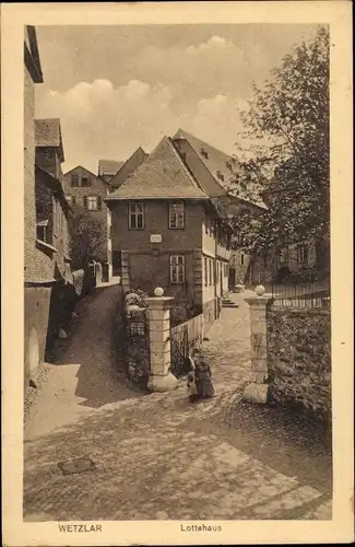 Ak Wetzlar in Hessen, Partie zum Lottehaus