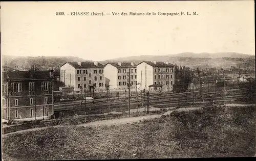 Ak Chasse Isere, Maisons de la Compagnie P.L.M., Eisenbahngesellschaft Paris-Lyon-Méditerranée