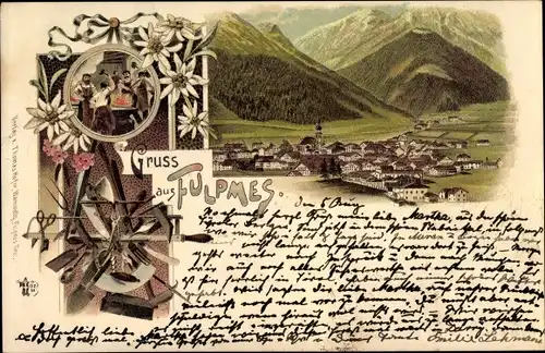 Litho Fulpmes in Tirol, Panorama, Kletterausrüstung