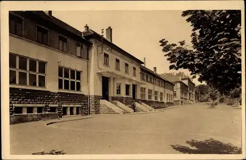 Ak Longwy Lothringen Meurthe et Moselle, Le Collège et le Groupe Scolaire