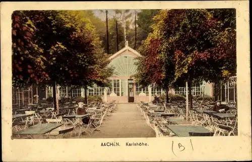 Ak Aachen in Nordrhein Westfalen, Karlshöhe