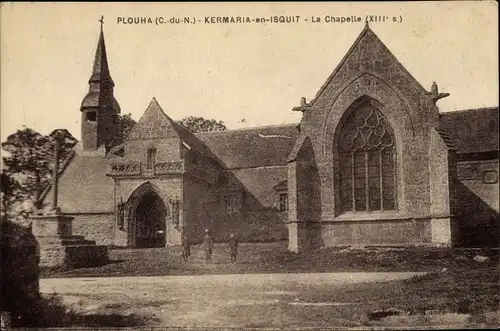 Ak Plouha Côtes d’Armor, Chapelle de Kermaria an Iskuit