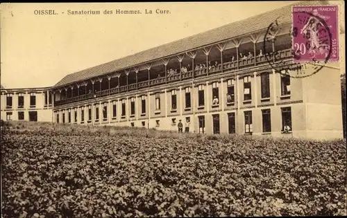 Ak Oissel Seine Maritime, Sanatorium des Hommes, la Cure