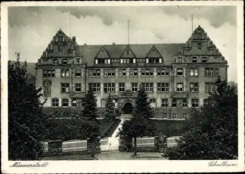 Ak Münnerstadt in Unterfranken Bayern, Schulheim