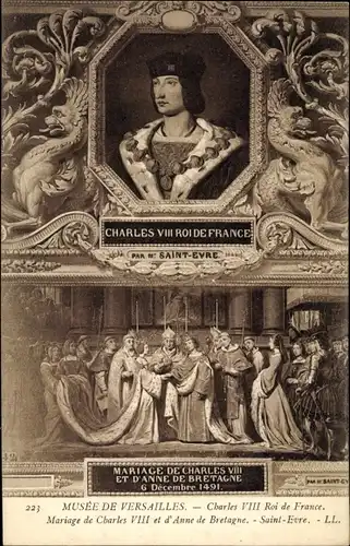 Künstler Ak Charles VIII., Karl VIII., König von Frankreich, Musée de Versailles