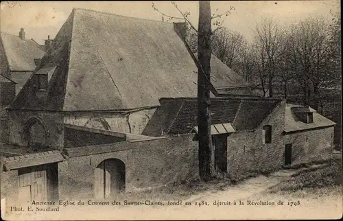 Ak Somme, Ancienne Église du Couvent des Saintes Claires