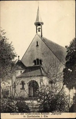 Ak Dorlisheim Elsass Bas Rhin, Kapelle der Diakonissenanstalt Sarepta