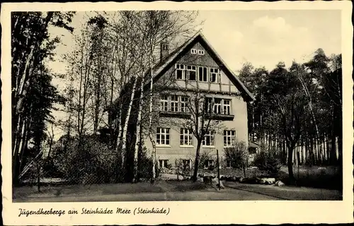 Ak Steinhude Wunstorf in Niedersachsen, Jugendherberge am Steinhuder Meer