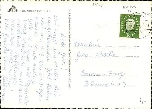 Ak Fintel Niedersachsen, Jugendherberge, DJH