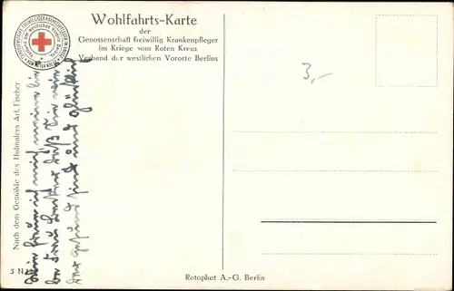 Künstler Ak Fischer, Art., Kaiser Wilhelm II. von Preußen, Generalfeldmarschall Paul von Hindenburg