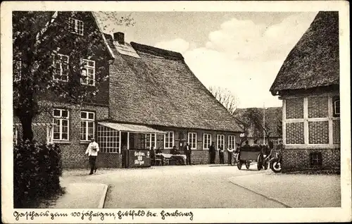 Ak Hittfeld Seevetal in Niedersachsen, Georg Steinwehe Kornbrennerei u. Gasthaus zum 100jährigen