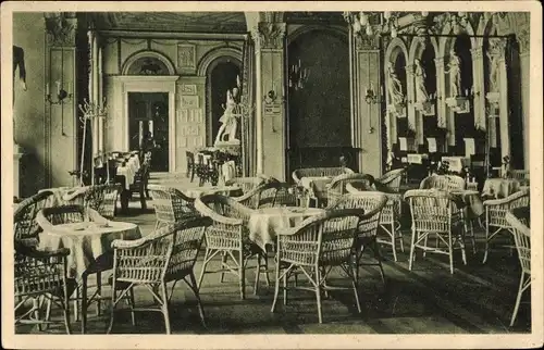 Ak Neustrelitz Mecklenburg Vorpommern, Orangerie Kaffee und Restaurant, Pächter Reinh. Putzke