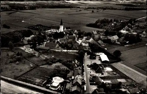 Ak Voltlage Bersenbrück in Niedersachsen, Fliegeraufnahme vom Ort