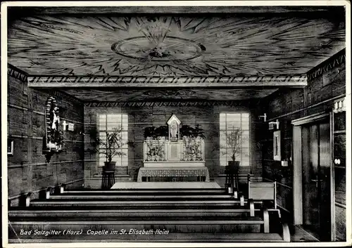 Ak Salzgitter in Niedersachsen, Kapelle im St. Elisabeth Heim