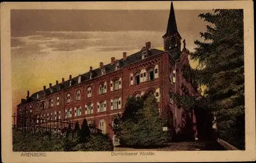 Ak Arenberg Koblenz in Rheinland Pfalz, Dominikaner Kloster