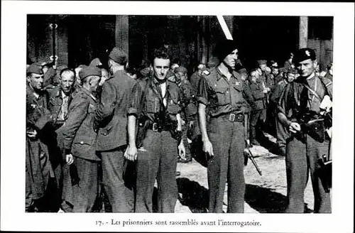 10 alte Ak Exposition des Forces françaises de l’intérieur, 11-20 u Umschlag