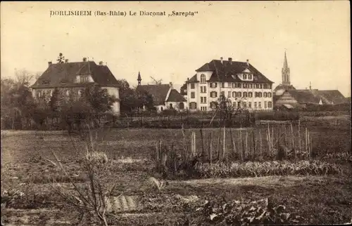 Ak Dorlisheim Elsass Bas Rhin, Le Diaconat Sarepta, Gesamtansicht