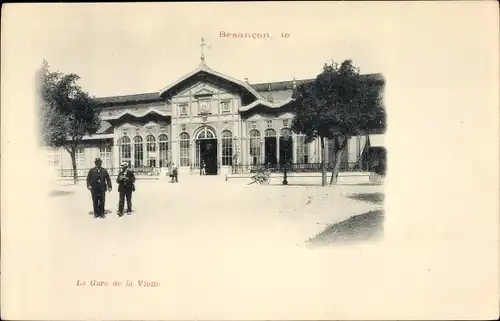 Ak Besançon Viotte Frankreich, La Gare de la Viotte