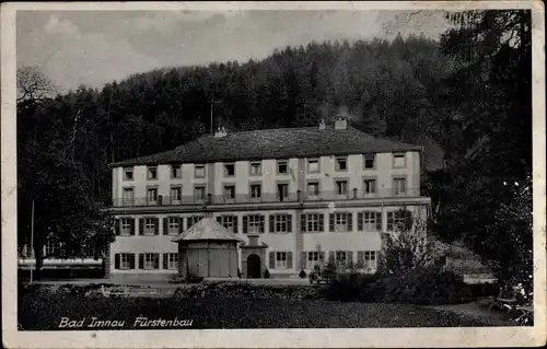 Ak Bad Imnau Haigerloch im Zollernalbkreis, Fürstenbau, Gesamtansicht