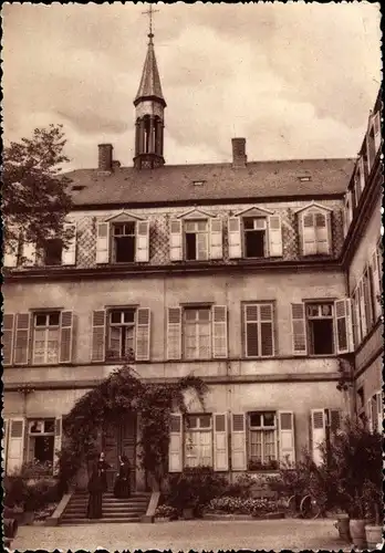 Ak Strasbourg Straßburg Elsass Bas Rhin, Institution des Aveugles, Façade de la Maison 