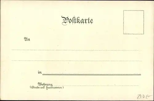 Litho Garmisch Partenkirchen in Oberbayern, Bayrische Alpen, Bergsteiger