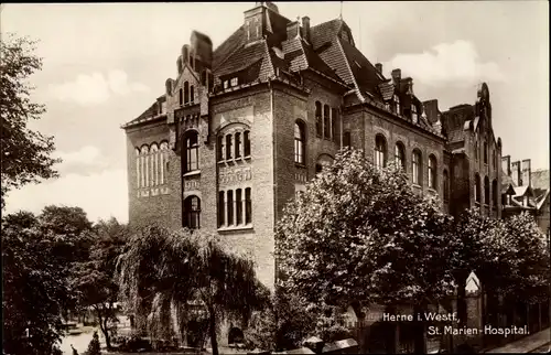 Ak Herne im Ruhrgebiet, St. Marien Hospital