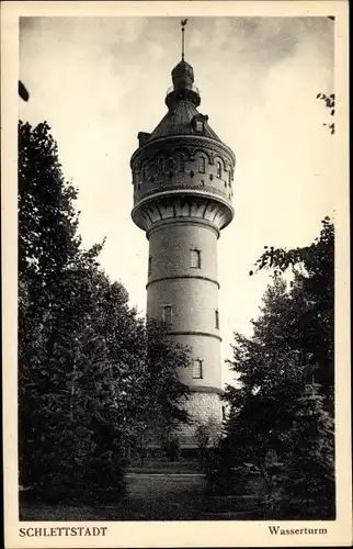 Ak Sélestat Schlettstadt Elsass Bas Rhin, Der Wasserturm