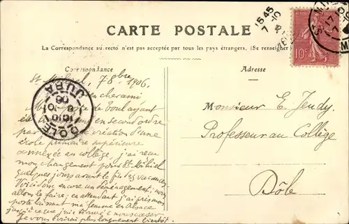 Ak Saint Mihiel Frankreich, Rue de Général Blaise, Rue Carnot
