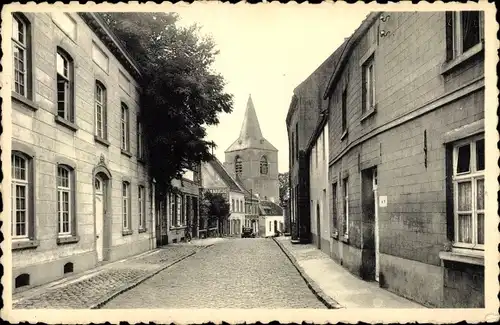 Ak Ohain Nord, Rue de l'Église, à gauche La Closière