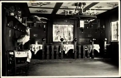 Foto Ak Lehde Lübbenau im Spreewald, Café Venedig, Bes. E. Togeretz