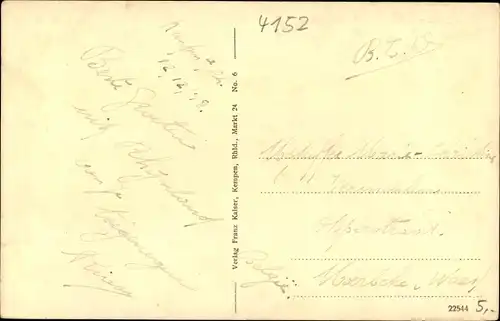 Ak Kempen am Niederrhein, Denkmal des Thomas von Kempen