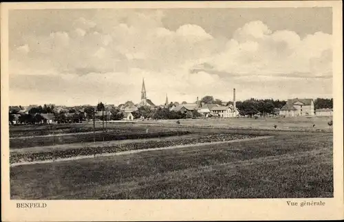 Ak Benfeld Elsass Bas Rhin, Vue générale